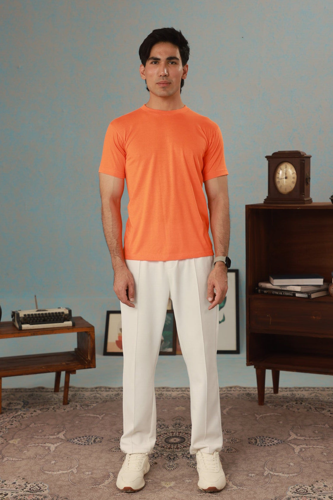 neon orange dress shirt High-Visibility Neon Short Sleeve T-Shirt
