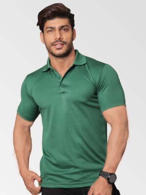 Hunter Green Polo Shirt - 1