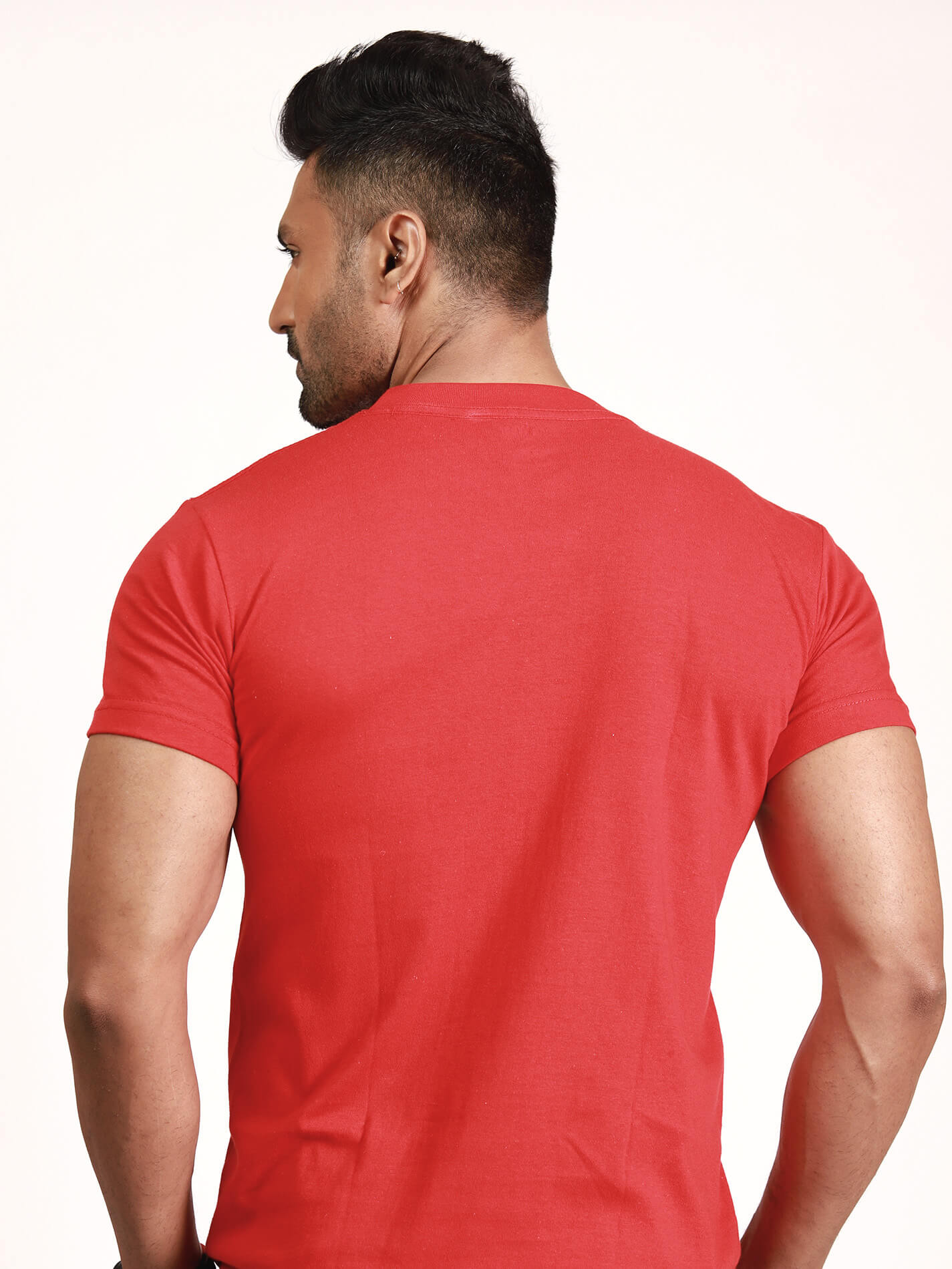Royal Blue Round Neck T-Shirt - 3 Royal Blue Round Neck T-Shirt - 3
