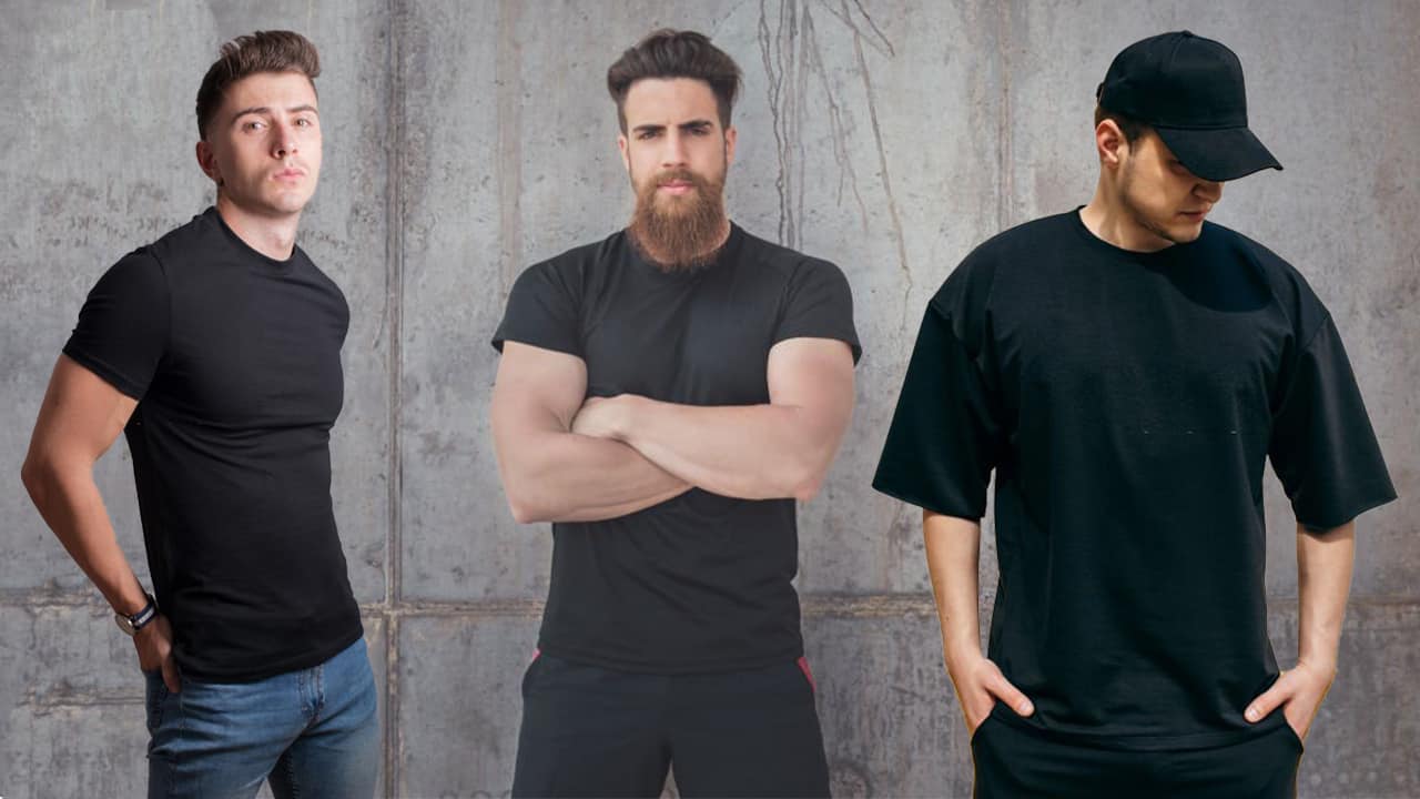 Black T-Shirt Fits